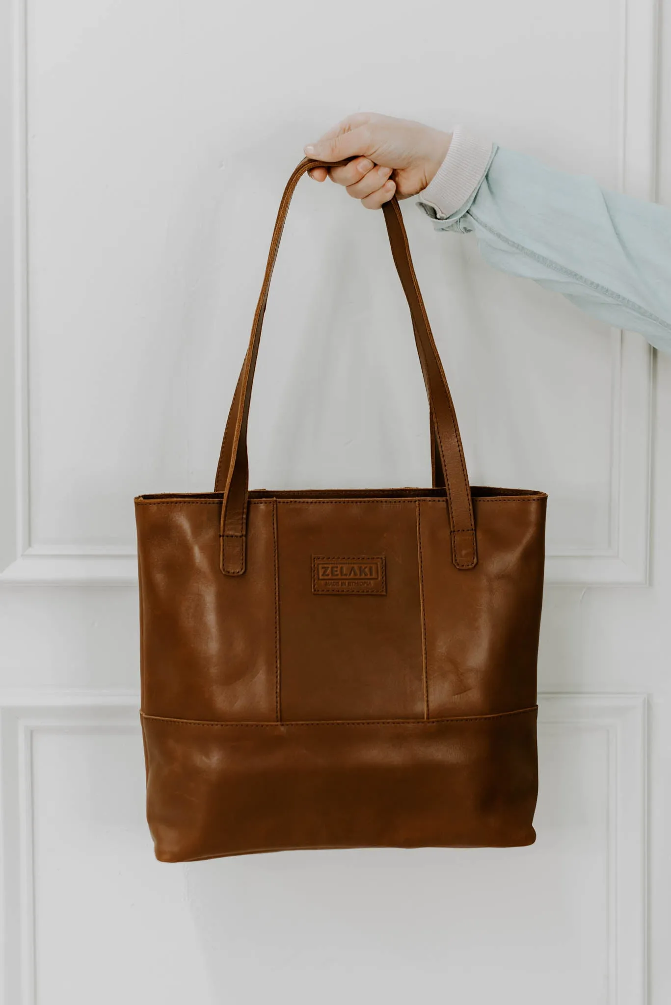 Zelaki Leather Co. Aubrey Tote Bag